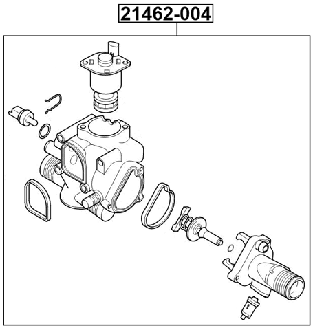 21462-004 - THERMOSTAT 83C