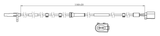 21606-004 - ABS SENSOR REAR LEFT