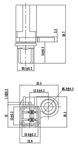 21606-009 - ABS SENSOR REAR