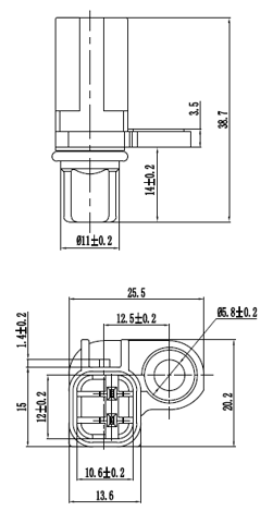 21606-009 - ABS SENSOR REAR