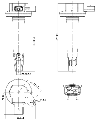 21640-004 - IGNITION COIL