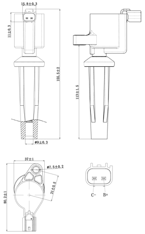 21640-006 - IGNITION COIL