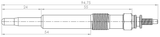 21642-003 - GLOW PLUG