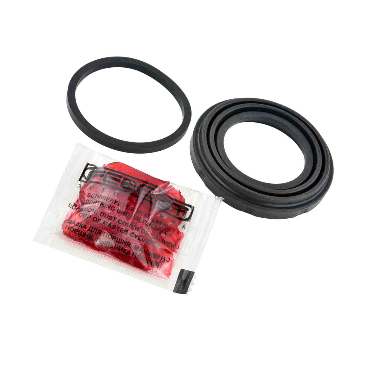 2175-TKEF - FRONT BRAKE CALIPER REPAIR KIT (FOR ONE PISTON) Braking System, Brake Caliper Repair Kits