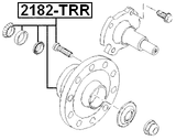 2182-TRR - REAR WHEEL HUB