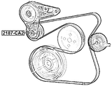 2187-CA2 - TENSION PULLEY
