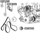 2187-EXPII - TENSION PULLEY