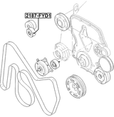 2187-FYD1 - TENSION PULLEY