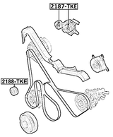 2187-TKE - TENSION PULLEY
