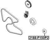 2188-F150P2 - PULLEY IDLER