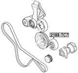 2188-TC7 - PULLEY IDLER KIT