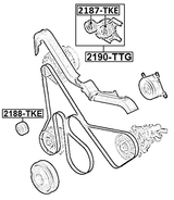 2190-TTG - BELT TENSIONER