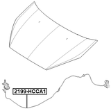 2199-HCCA1 - CABLE ASSEMBLY HOOD LOCK CONTROL