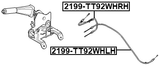 2199-TT92WHRH - PARKING BRAKE CABLE, RIGHT