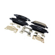 2201-CDF - PAD KIT, DISC BRAKE, FRONT - KIT (WITH ANTI SQUEAL SHIM, WITH BRACKETS) Braking System, Brake Shoes