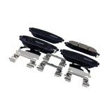 2201-DL3F - PAD KIT, DISC BRAKE, FRONT - KIT (WITH ANTI SQUEAL SHIM, WITH BRACKETS) Braking System, Brake Pads