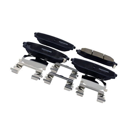 2201-DL3F - PAD KIT, DISC BRAKE, FRONT - KIT (WITH ANTI SQUEAL SHIM, WITH BRACKETS) Braking System, Brake Pads