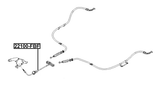 22100-FBF - PARKING BRAKE CABLE