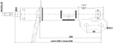 22110-002FR - SHOCK ABSORBER FRONT RIGHT GAS.TWIN TUBE
