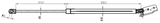 22117-016RH - TAILGATE GAS STRUT RIGHT (WITH BRACKET) L545/600N