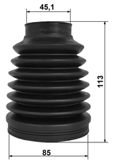 2217-D4224RH - BOOT OUTER CV JOINT KIT 85X113X45.1