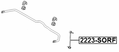 2223-SORF - FRONT STABILIZER LINK / SWAY BAR LINK