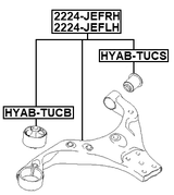 2224-JEFRH - RIGHT LOWER FRONT ARM