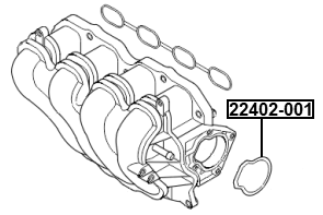 22402-001 - GASKET, THROTTLE BODY