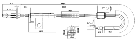 22606-001 - ABS SENSOR FRONT LEFT