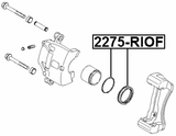 2275-RIOF - FRONT BRAKE CALIPER REPAIR KIT (SET FOR ONE SIDE)