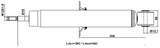 23110-006R - REAR SHOCK ABSORBER GAS.TWIN TUBE