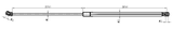 23117-008 - BONNET GAS STRUT L733/320N