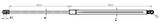 23117-009 - BONNET GAS STRUT L655/320N