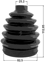 2317P-9N5 - BOOT OUTER CV JOINT KIT PVC 82.5X115X25.5