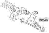 2320-LUPOFRH - FRONT LOWER BALL JOINT RIGHT