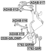 2320-Q5LOWF - BALL JOINT FRONT LOWER ARM