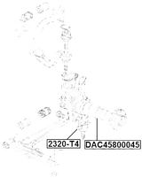 2320-T4 - BALL JOINT FRONT LOWER ARM