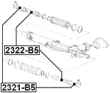 2321-B5 - STEERING TIE ROD END
