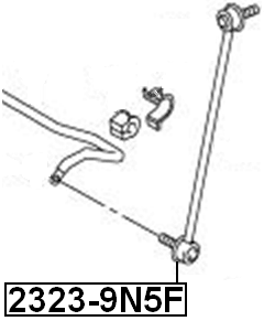 2323-9N5F - FRONT STABILIZER LINK / SWAY BAR LINK