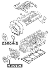 23400-043 - TIMING COVER SEAL