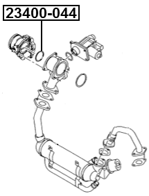 23400-044 - THROTTLE BODY O-RING