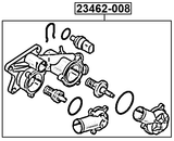 23462-008 - THERMOSTAT 80C 95C