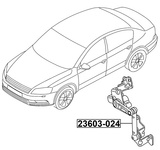 23603-024 - REAR LEVEL SENSOR (WITH LINK)