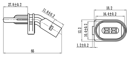23606-004 - ABS SENSOR