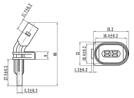 23606-005 - ABS SENSOR