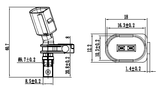 23606-006 - ABS SENSOR FRONT LEFT