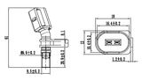 23606-007 - ABS SENSOR FRONT RIGHT
