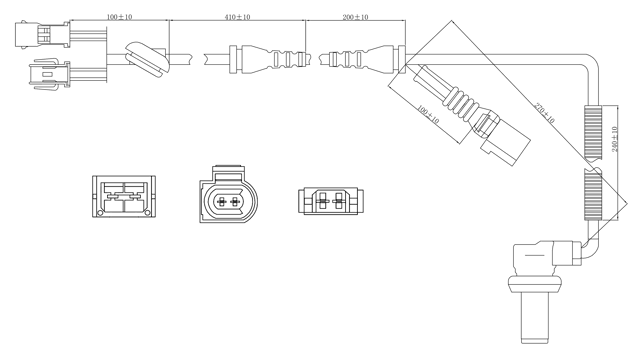 23606-010 - ABS SENSOR FRONT