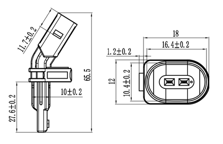 23606-014 - ABS SENSOR