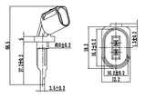 23606-018 - ABS SENSOR